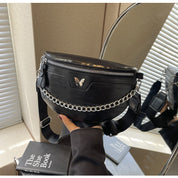 Dames Hippe Crossbody Tas met Ketting Detail | Lipa
