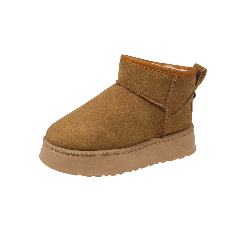 Dames Warm Gevoerde Plateau Platform Sneeuw Boots | Emera