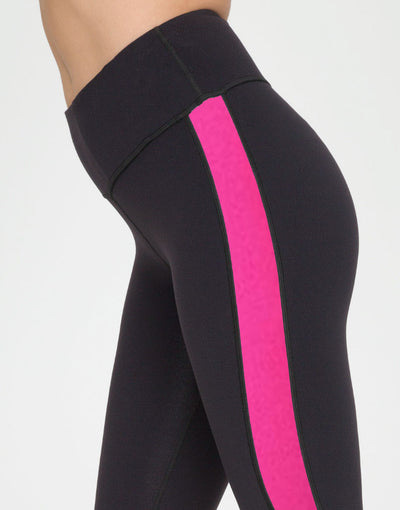 Dames Veelzijdige Elegante Sport Legging met Contrast Streep | Amadea