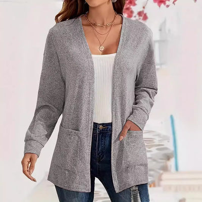 Dames Elegant Vest met Zakken | Ravina