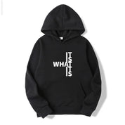 Dames Trendy Warme Hoodie met Statement Text Print | Salonne