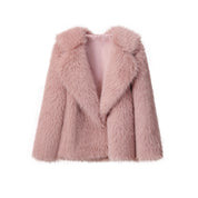 Dames Trendy Volume Stijlvolle Faux Fur Jas met Grote Kraag | Balthy