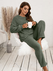 Dames Comfy Lounge Huispak van Zachte Pluche Stof | Detalina