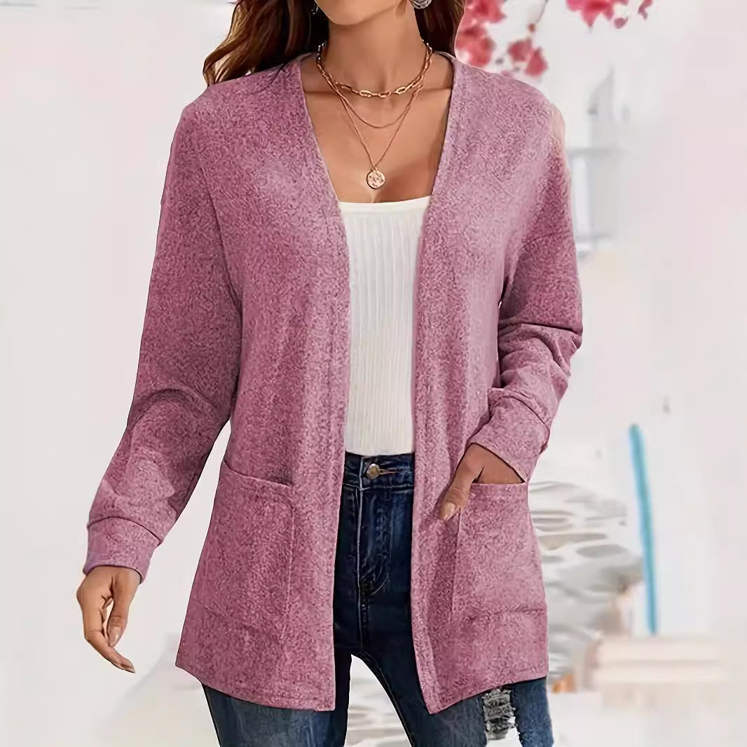 Dames Elegant Vest met Zakken | Ravina