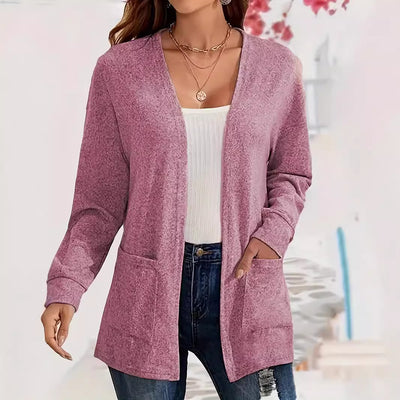 Dames Elegant Vest met Zakken | Ravina