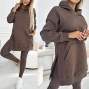 Dames Comfortabele Loungewear Set Hoodie en Legging | Devany