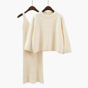 Dames Trendy Voorjaars Gebreide Tweedelige Set | Dulsie