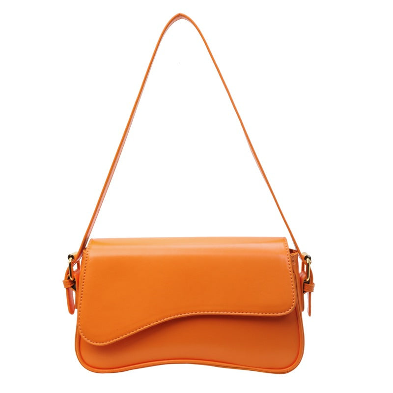 Dames Elegante Handtas met Golvend Design van Faux Premium Vegan Leer | Lady