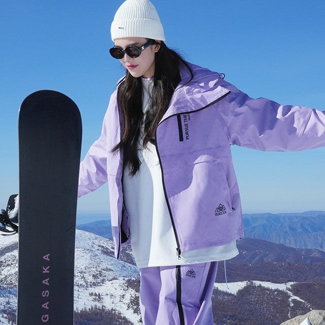 Dames Trendy Lichtgewicht Winddicht Tweedelig Ski Pak | Varida