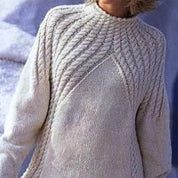 Dames Coltrui met Kabelpatroon | Rochella