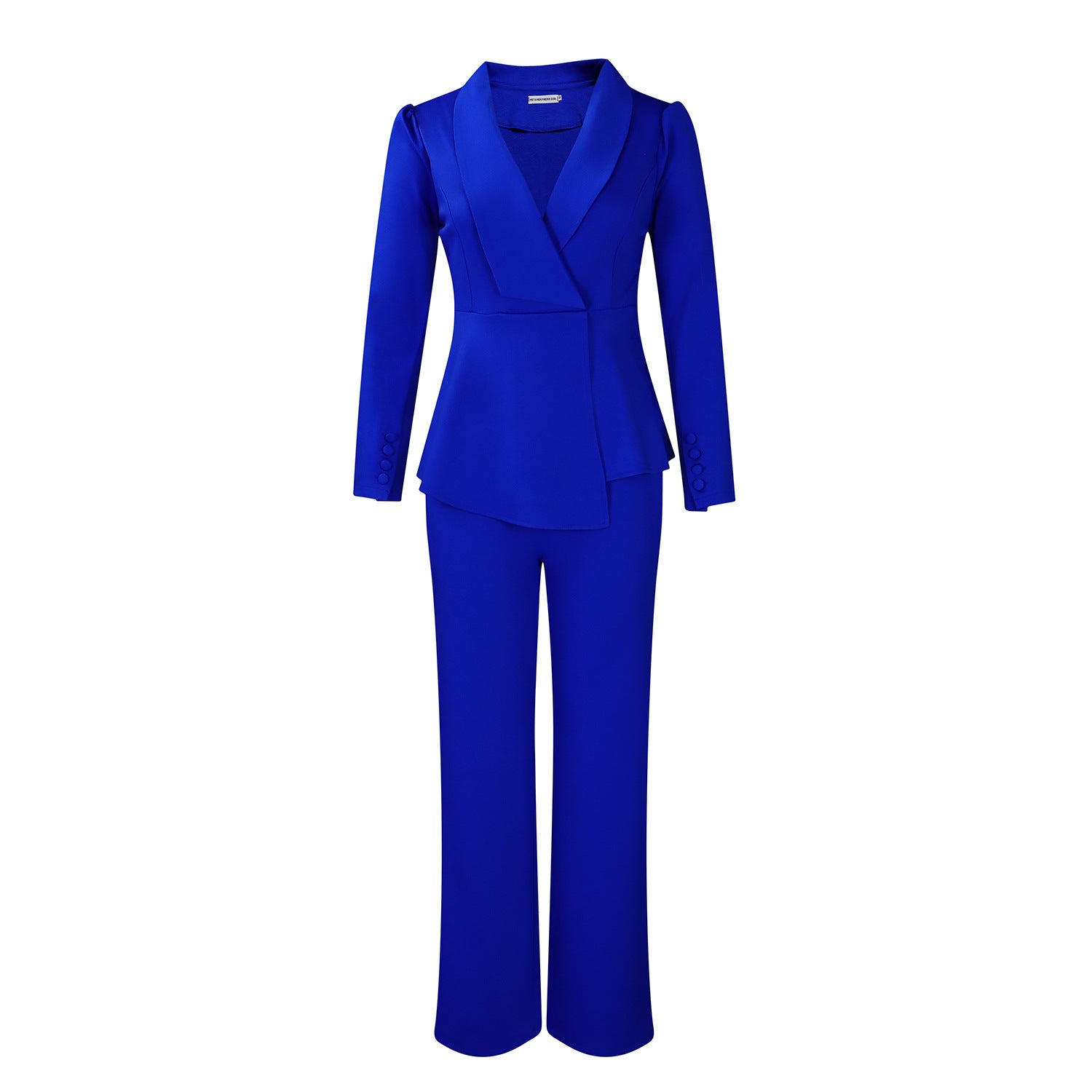 Dames Elegante Tweedelige Blazer Pantalon Set | Delphina