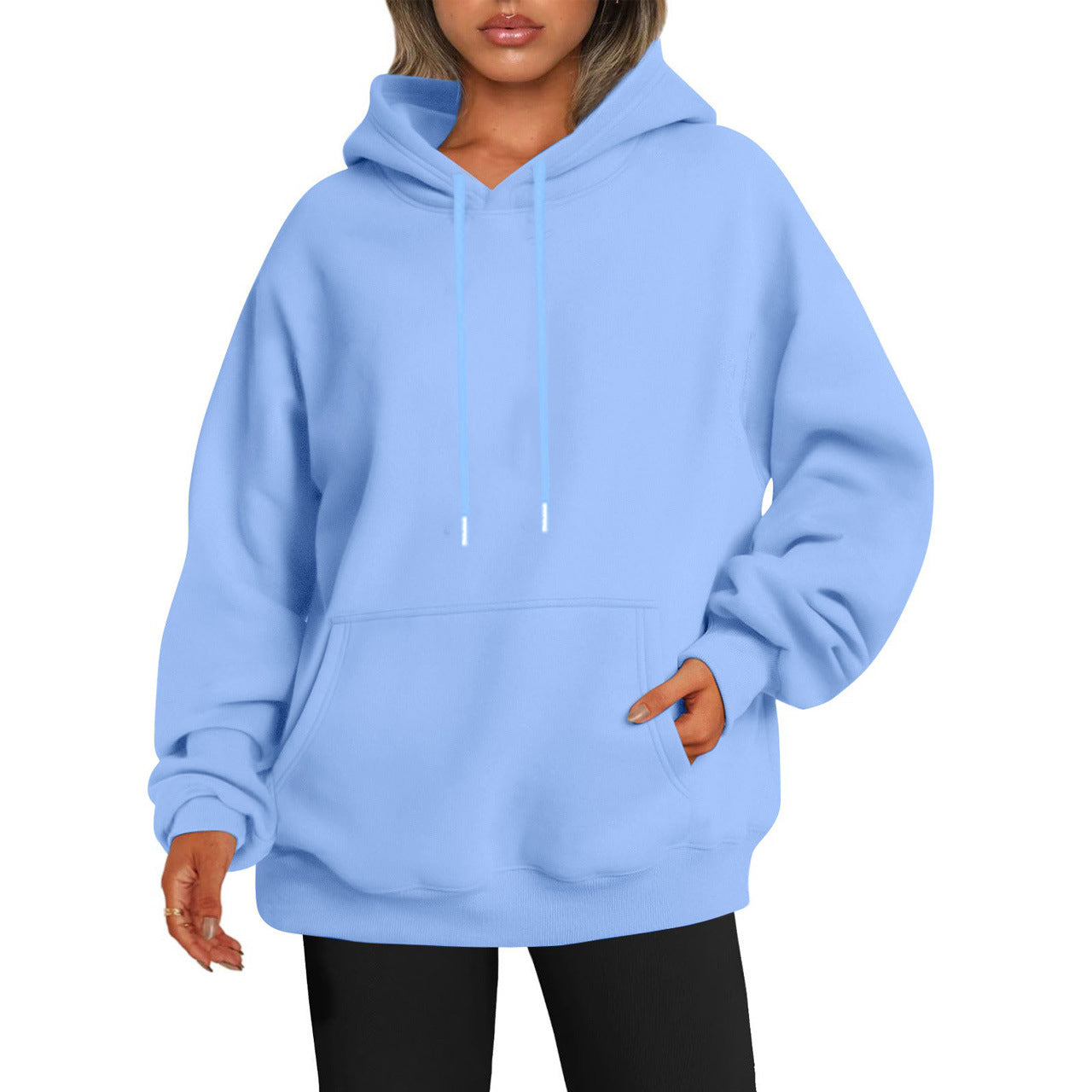 Dames Casual Ruimvallende Comfortabele Hoodie met Capuchon | Sarelia