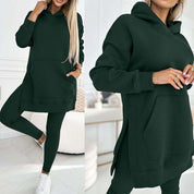 Dames Comfortabele Loungewear Set Hoodie en Legging | Devany