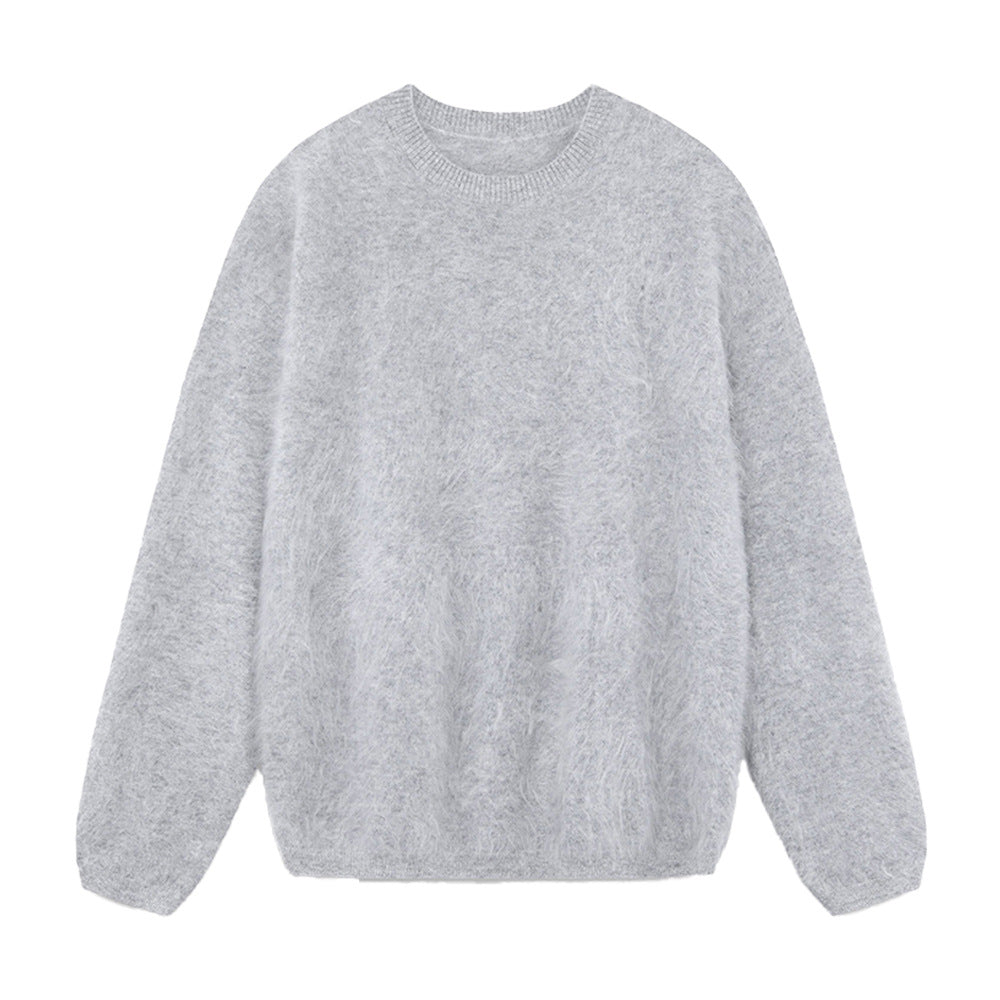 Dames Trendy Zachte Gebreide Trui in Pastel Kleuren | Riloisa