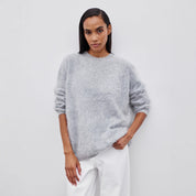 Dames Trendy Zachte Gebreide Trui in Pastel Kleuren | Riloisa