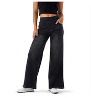 Dames Wijde Denim Broek met Stretch | Azora