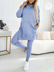 Dames Comfortabele Loungewear Set Hoodie en Legging | Devany