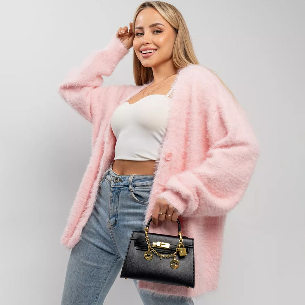 Dames Warm Gebreide Zachte Tijdloze Elegante V-hals Vest | Richana