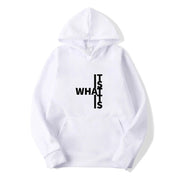 Dames Trendy Warme Hoodie met Statement Text Print | Salonne