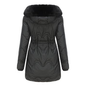 Dames Warme Gewatteerde Winterjas met Afneembare Capuchon | Bethel