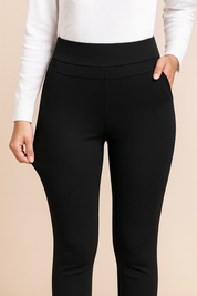 Dames Stretch Broek met Hoge Taille | Arielle