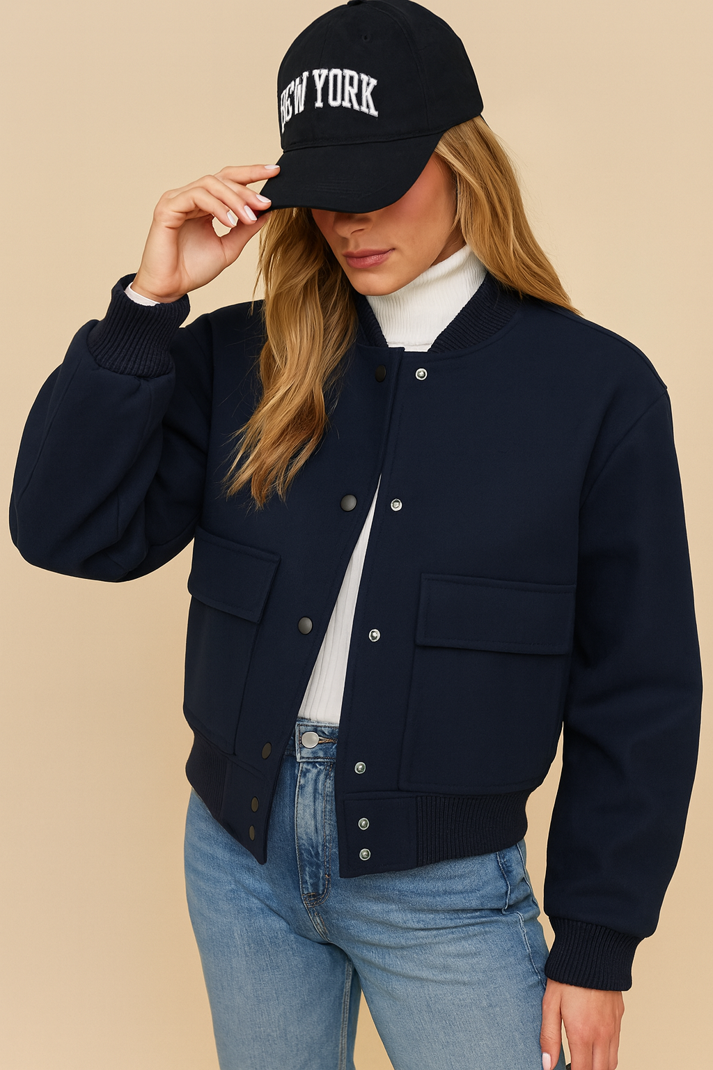Dames Elegante Bomberjas met City Vibe | Bethany