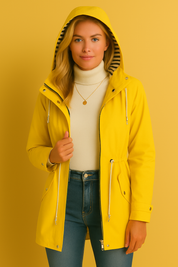 Dames Waterdichte Regenjas met Capuchon | Billy