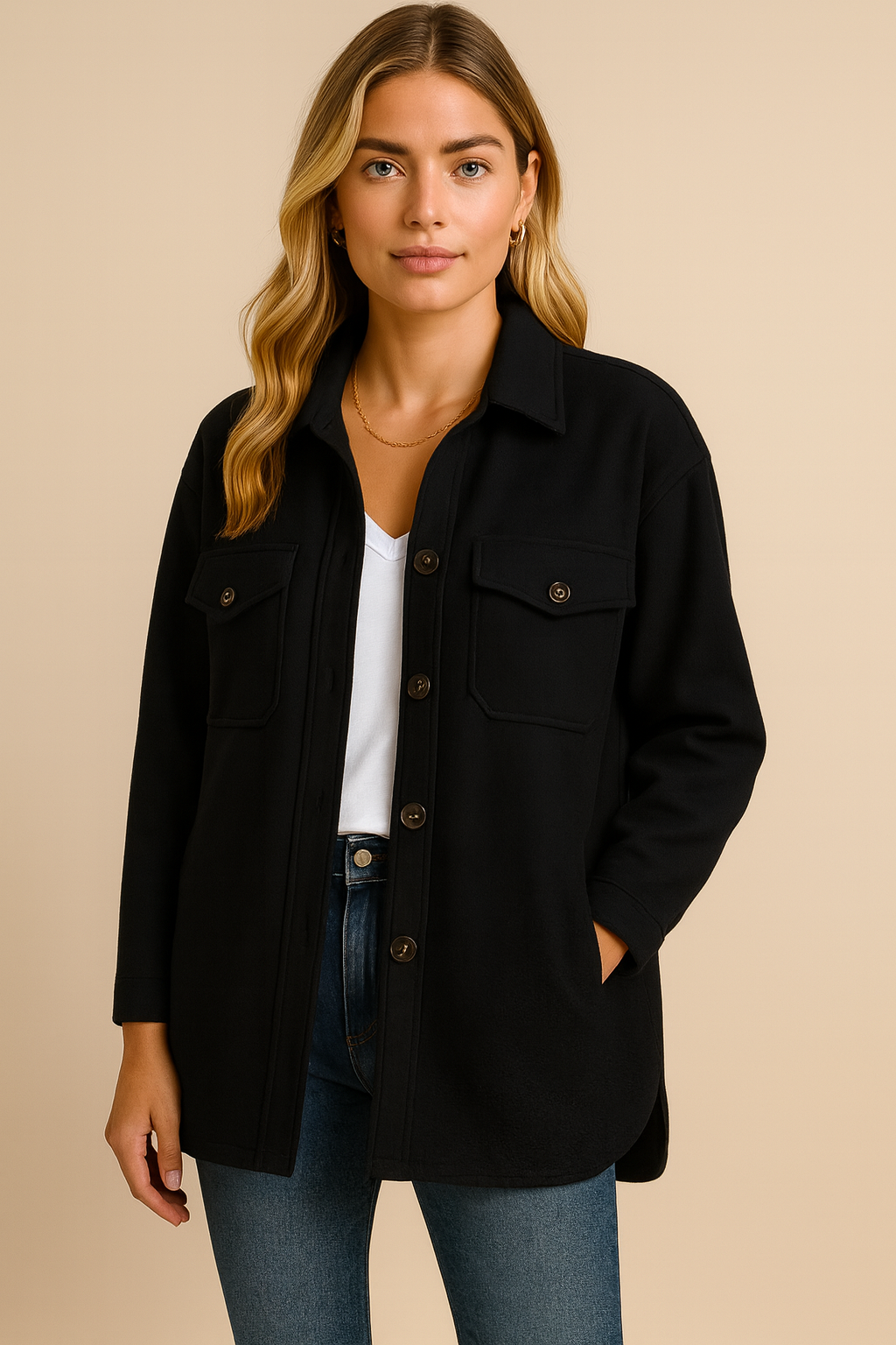 Dames Stijlvolle Tussenjas met Ceintuur | Brianna