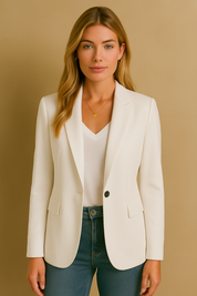 Dames Elegante Blazer met Knopen | Brooke