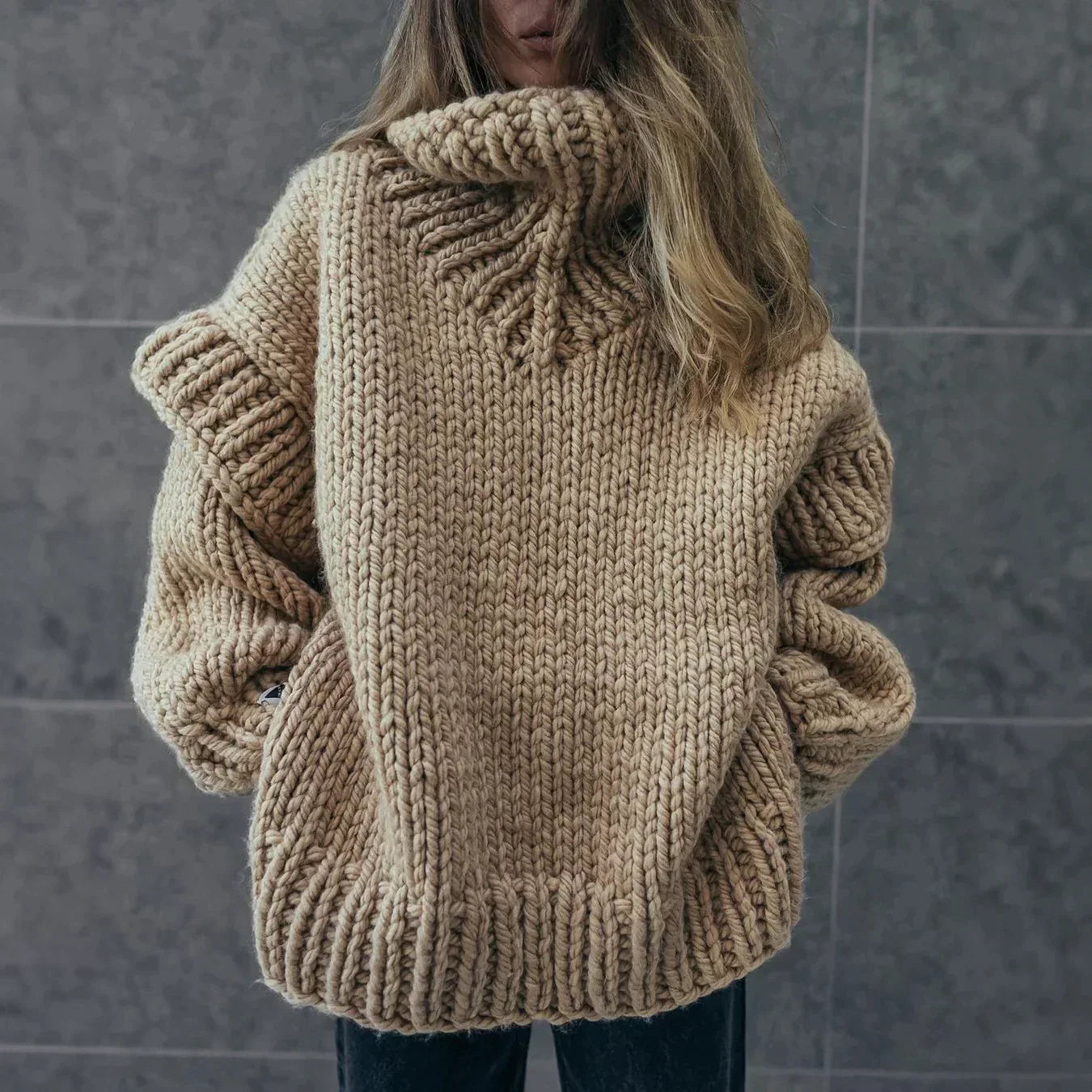 Dames Chunky Oversized Gebreide Trui | Rogan