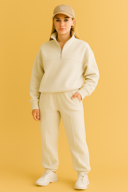 Dames 2-Delige Stoere Trainingsset met Rits | Deborah