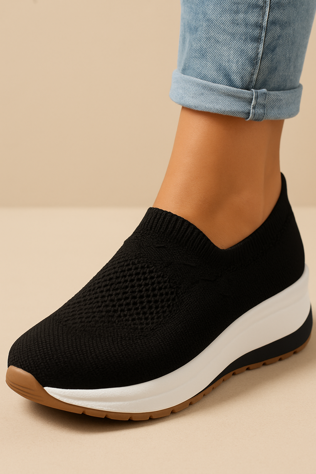 Dames Orthopedische Instappers met Ademend Comfort | Eden
