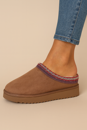 Dames Instap Pantoffels met Warme Voering | Elenora