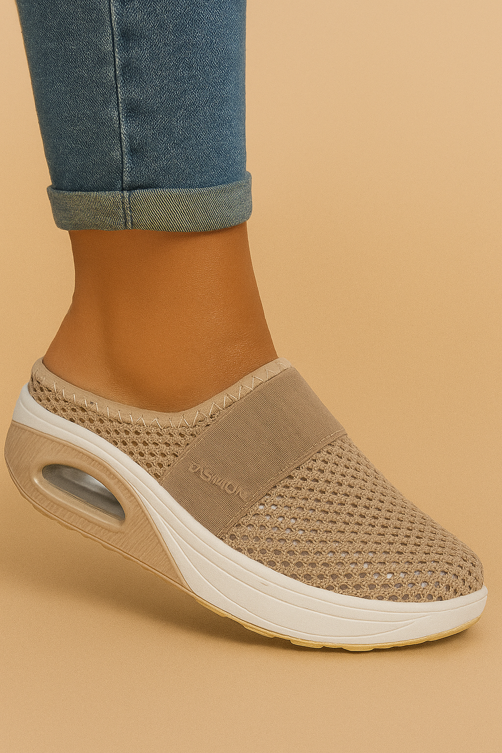 Dames Orthopedische Veelzijdige Mesh Wedge Instap Sneaker | Elijah