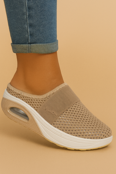 Dames Orthopedische Veelzijdige Mesh Wedge Instap Sneaker | Elijah