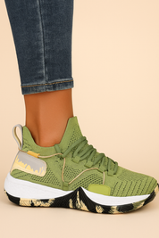 Dames Trendy Modieuze Street Style Basketbal Sneaker | Elly