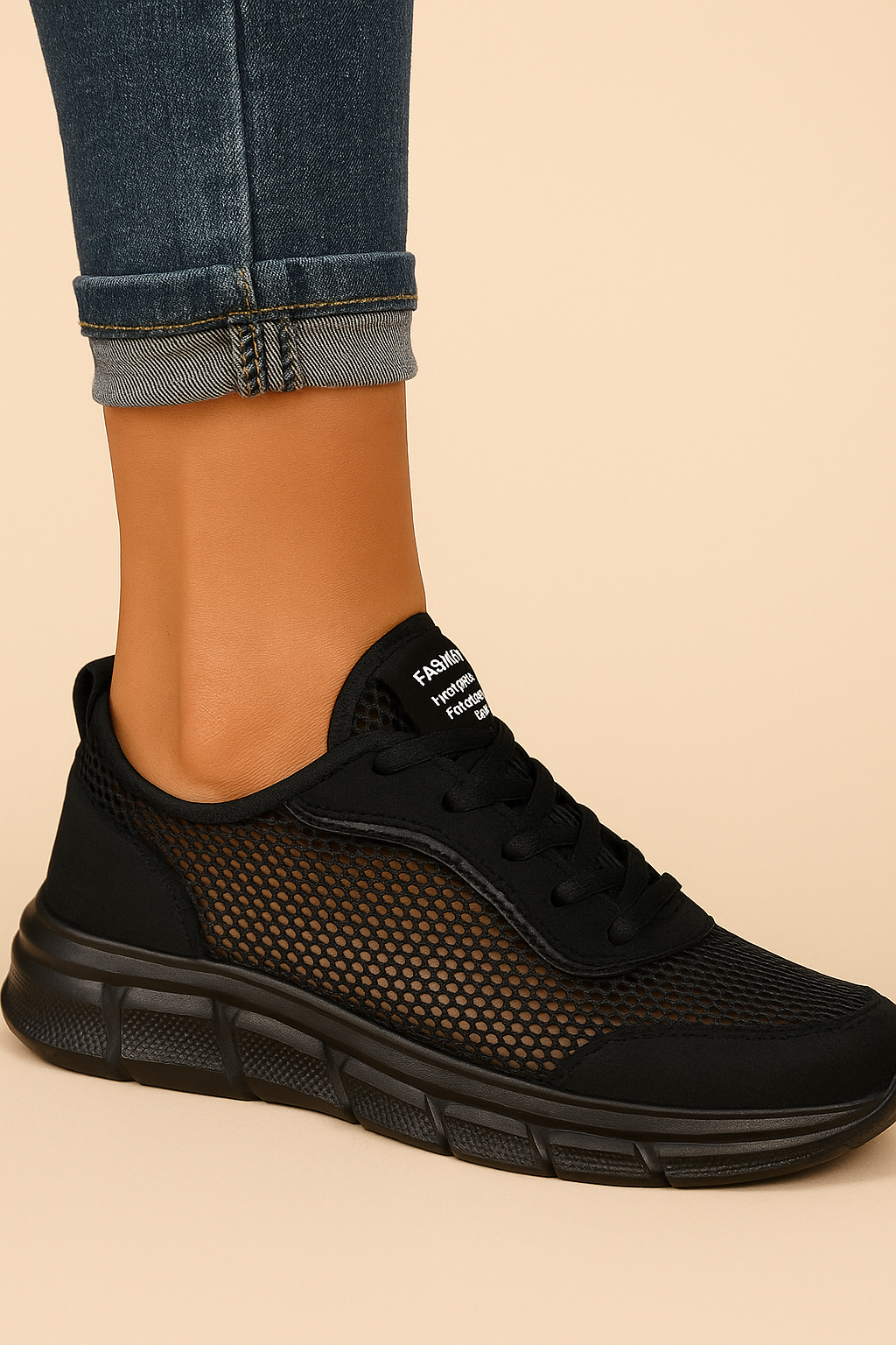 Dames Stijlvolle Orthopedische Lichtgewicht Mesh Sneaker met Comfortzool | Emeliana