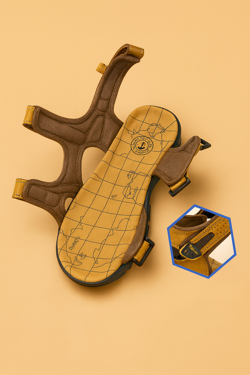 Dames Orthopedische Sandalen met Voetboog Ondersteuning en Schokabsorptie | Emma