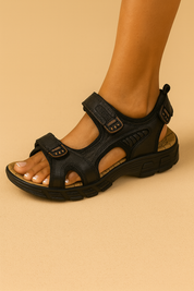 Dames Orthopedische Sandalen met Voetboog Ondersteuning en Schokabsorptie | Emma