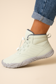 Dames Warme Gevoerde Orthopedische Comfort Sneaker met Antislip Zool | Emyara