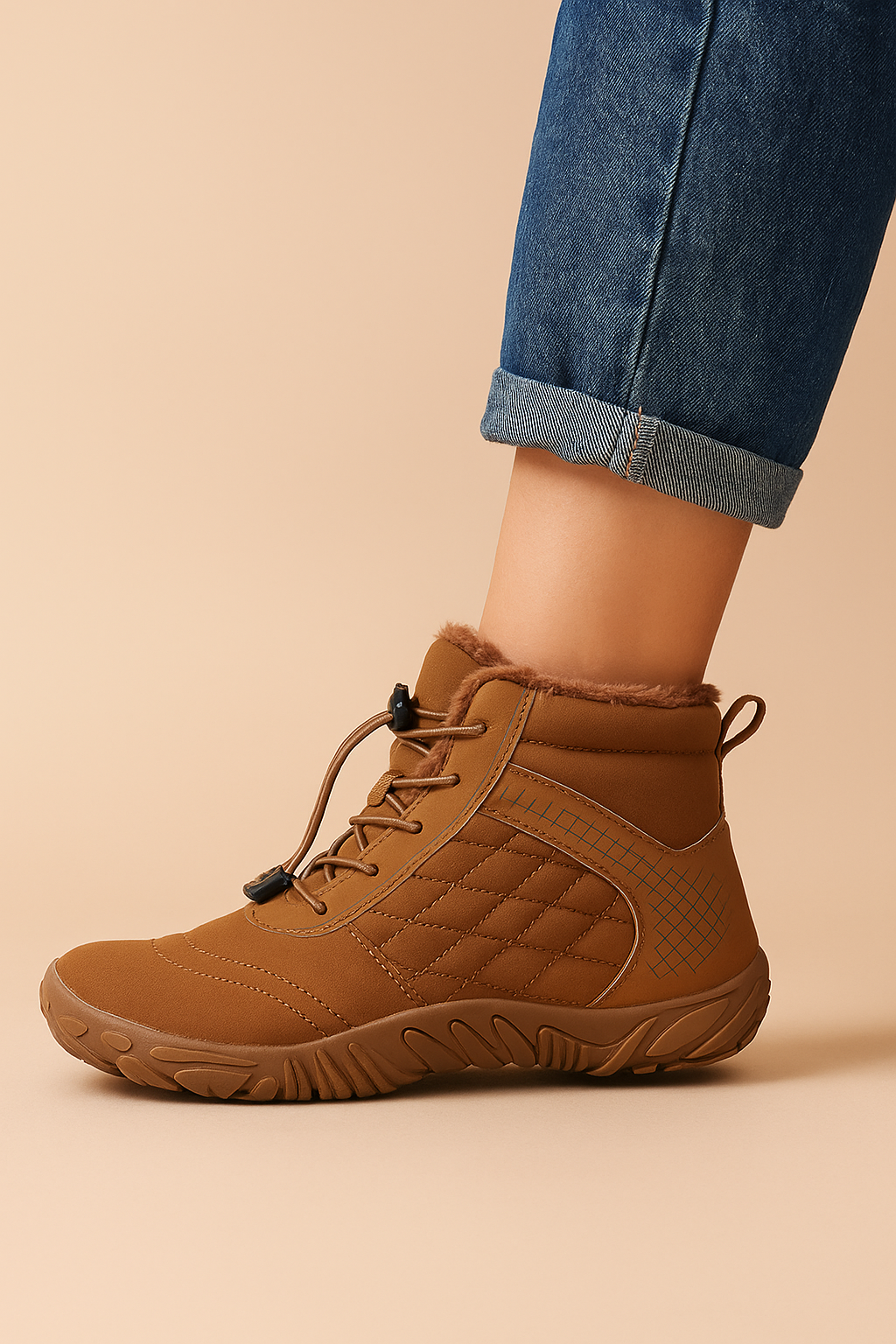 Dames Stijlvolle Zacht Orthopedische Winter Sneaker | Enselina