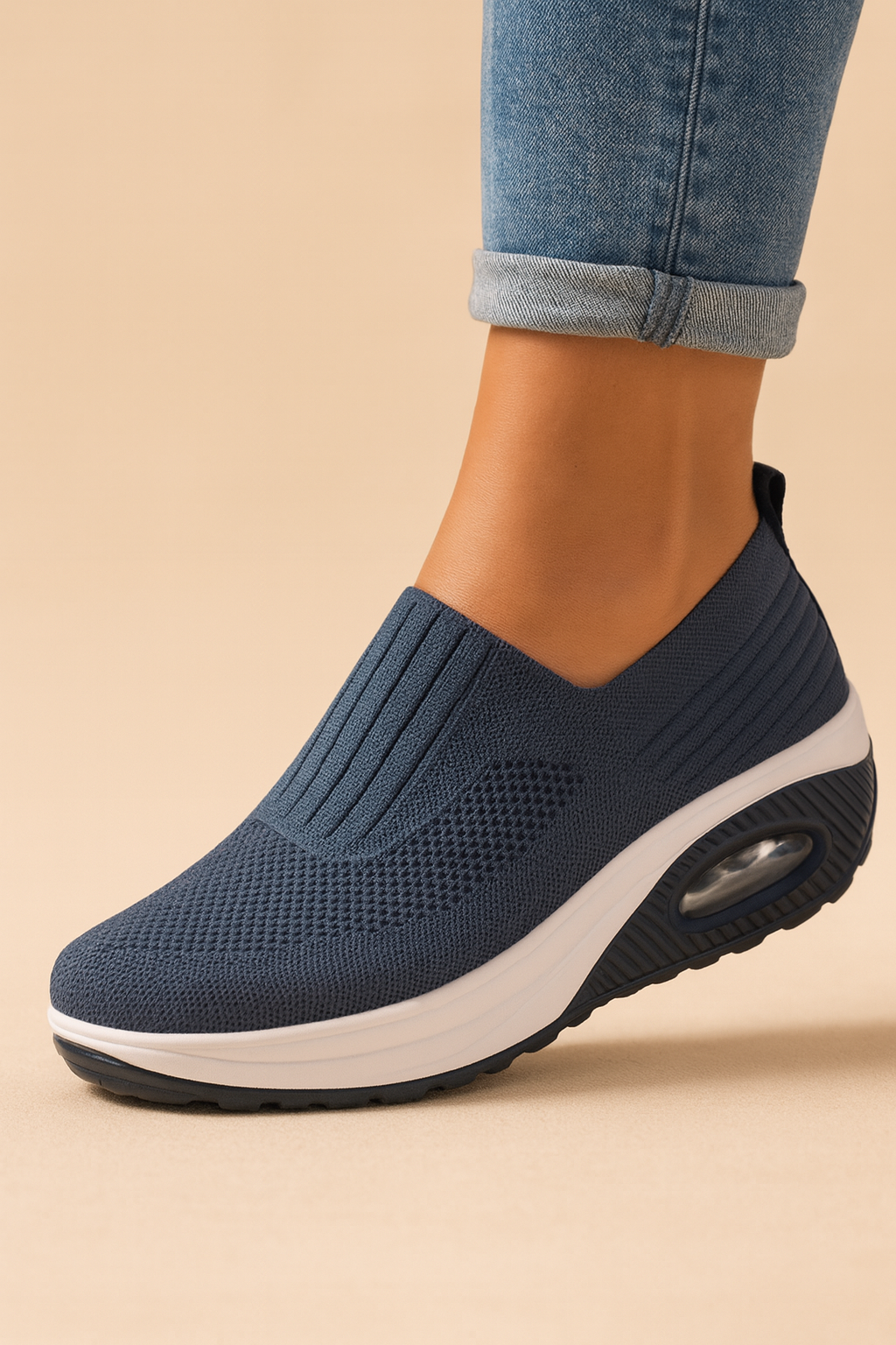 Dames Comfortabele Orthopedische Slip-On Sneakers | Evie
