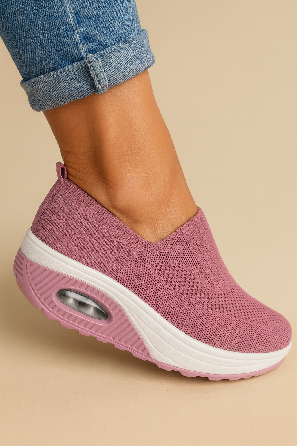 Dames Comfortabele Orthopedische Slip-On Sneakers | Evie