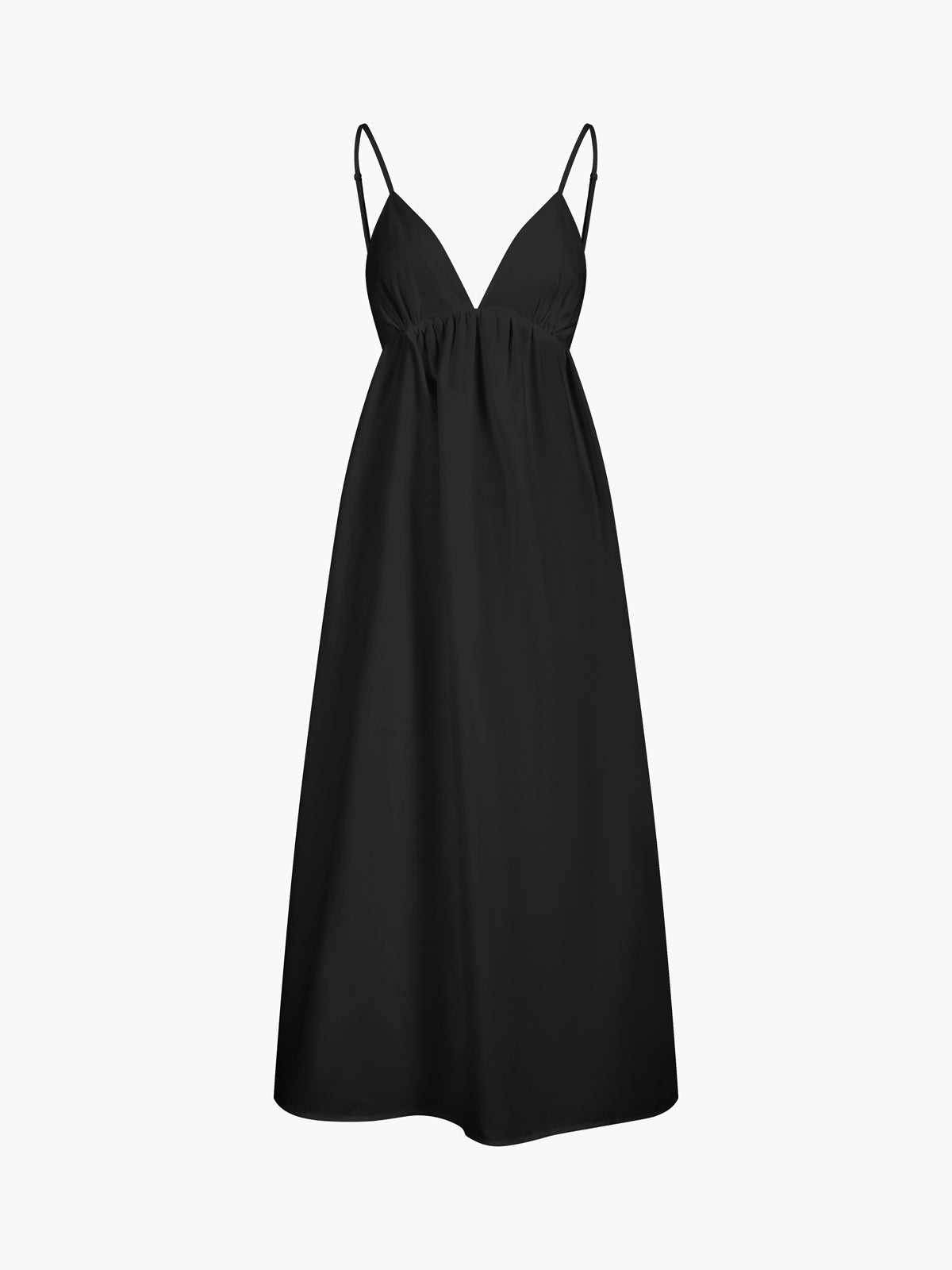 Dames Maxi Jurk met V-Hals en Open Rug | Luchtig en Zomer Must Have | Ginny