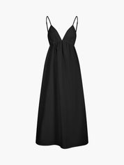 Dames Maxi Jurk met V-Hals en Open Rug | Luchtig en Zomer Must Have | Ginny