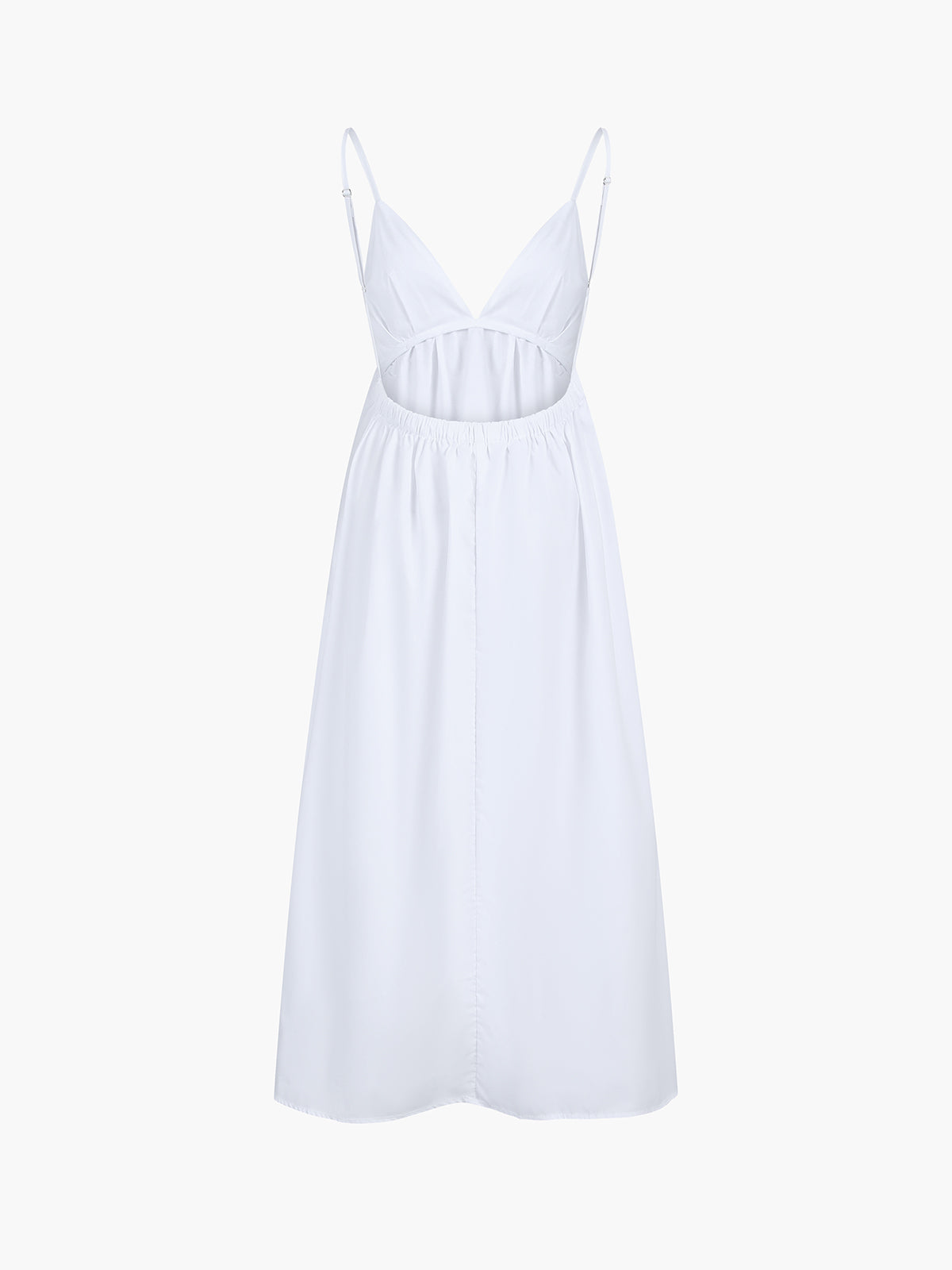 Dames Maxi Jurk met V-Hals en Open Rug | Luchtig en Zomer Must Have | Ginny