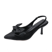 Dames Elegante Puntige Slingback Pumps Met Strik | Voor Bruiloft, Feest & Chic Everyday Look | Gambini