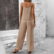 Dames Casual Tweedelige Set met Top en Broek | Luchtige Bohemian Outfit | Garalina