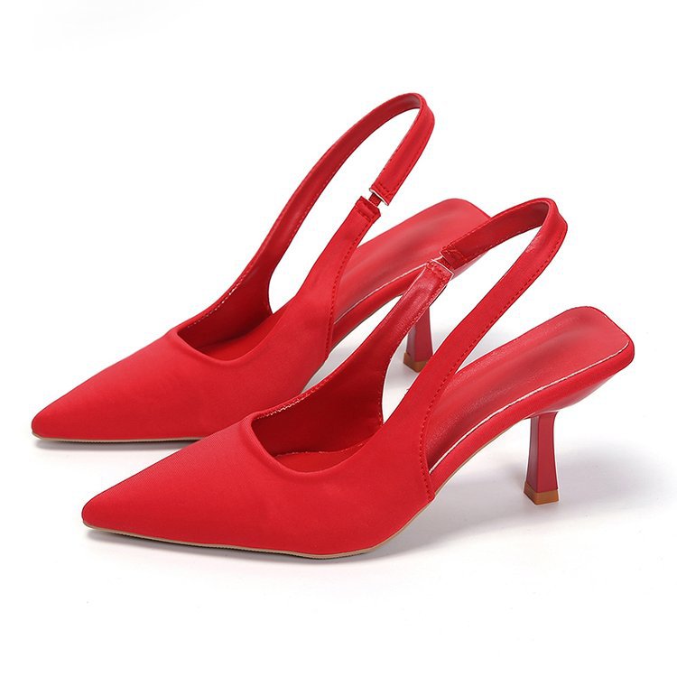 Dames Elegante Slingback Hakken Met Puntneus | Stijlvolle Pumps Met Lage Hak | Gardia