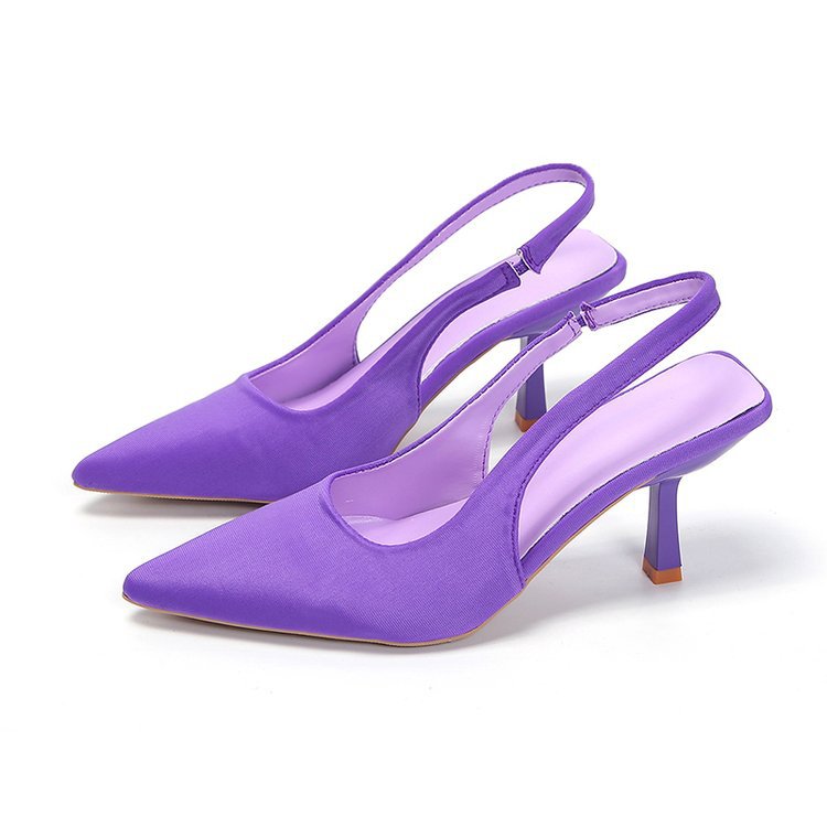 Dames Elegante Slingback Hakken Met Puntneus | Stijlvolle Pumps Met Lage Hak | Gardia